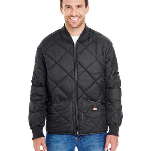 Men's  Diamond Quilted Nylon Jacket Thumbnail