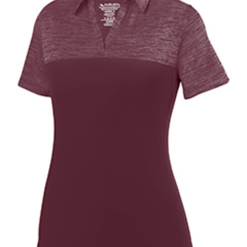 Ladies' Shadow Tonal Heather Polo Thumbnail