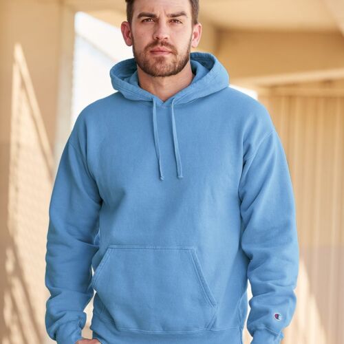 Unisex Garment-Dyed Hooded Sweatshirt Thumbnail