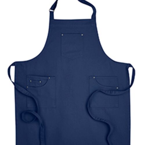 Unisex Cotton Chino Bib Apron Thumbnail