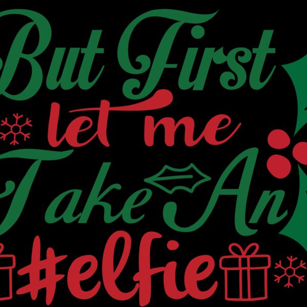 But first let me take and #elfie Thumbnail