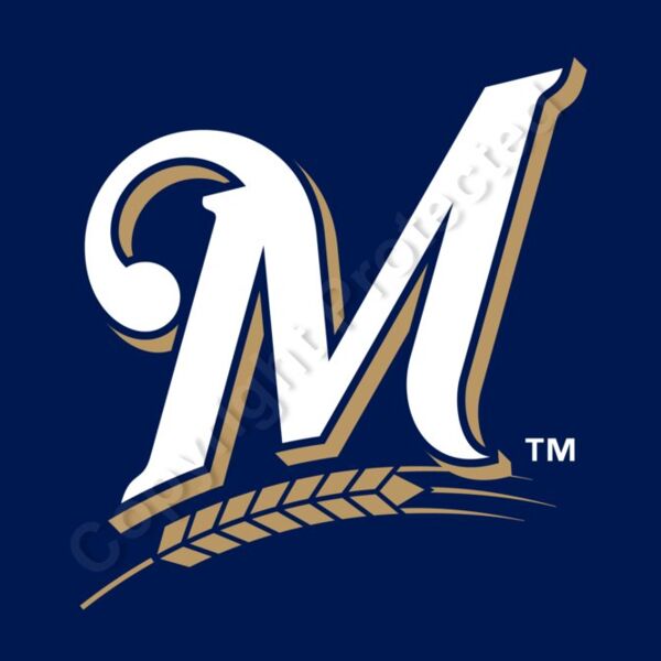 Milwaukee Brewers Logo Wheat Thumbnail