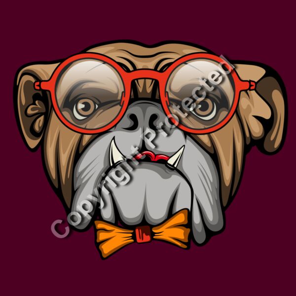 Bulldog bow tie Thumbnail