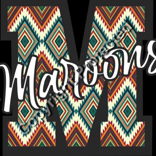 Blackwell Maroon Aztec  Thumbnail