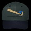 OTTO CAP 6 Panel Mid Profile Baseball Cap Thumbnail