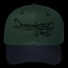 OTTO CAP 6 Panel Mid Profile Baseball Cap Thumbnail
