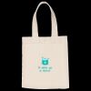 Cotton Canvas Small Tote Thumbnail
